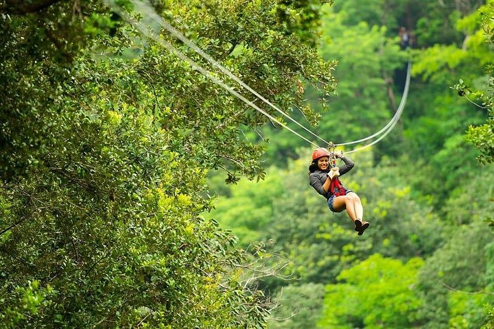 Combo Day Trip: Zipline, Hotsprings and Horseback Riding - Photo 1 of 7